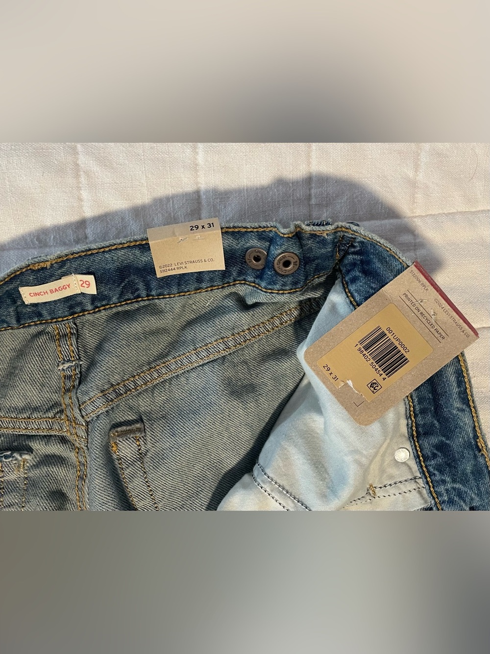 Levi's Women's Light Blue Slim Straight Jeans